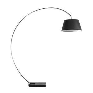 Dia czarny mat E27 wys.2m. Lampa podłogowa