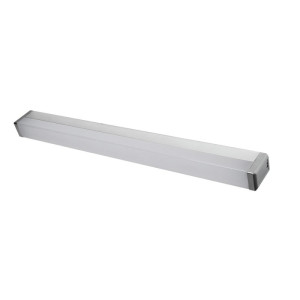 Tub prostokątna aluminium szer. 59cm. LED 14W 3000K IP44 Kinkiet łazienkowy nad lustro