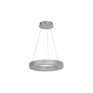 Lux & Belle chrom ø40cm. Dim. LED 26W 3000K Lampa wisząca ściemnialna