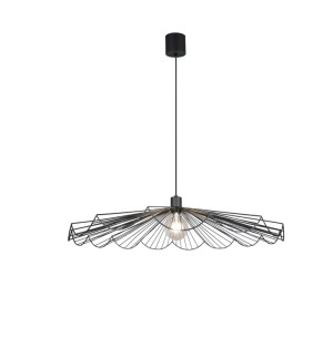 MARGARITA czarny ø80cm. E27 Lampa wisząca