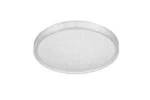 VARDA biały starlight LED dim. 24W 2700 - 6500K Lampa sufitowa z pilotem