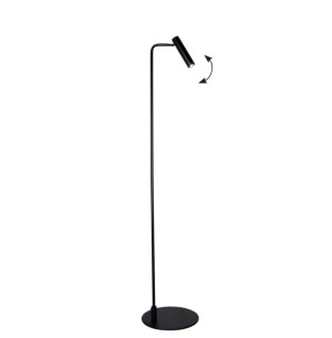Clio czarny mat LED 4W 3000K Lampa podłogowa regulowany kierunek światła