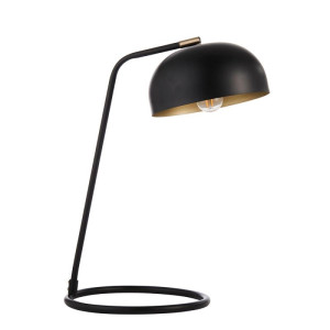 Brair czarny mat E27 Lampa stołowa
