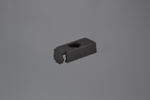 DUOLINE COVER - Element systemu szynowego - kolor czarny
