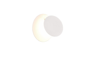 MIO - Nowoczesna lampa ścienna 1xLED zintegrowany 3000K - kolor biały