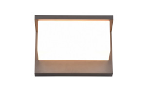 NESTOS IP54 - Zewnętrzna lampa ścienna 1xLED zintegrowany 3000K - kolor antracyt