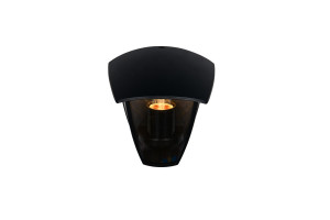 VENTA IP44 - Zewnętrzna lampa ścienna 1xE27 - kolor czarny