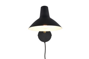 TRAVELLER - Nowoczesna lampa ścienna 1xE27 - kolor czarny