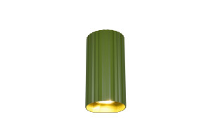 SOKA - Nowoczesna lampa ścienna 2xGU10 - kolor zielony