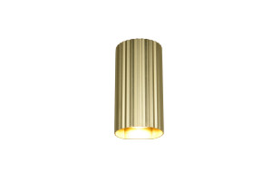 SOKA - Lampa - montaż do sufitu i ścian 2xGU10 - kolor złoty i odcienie złota