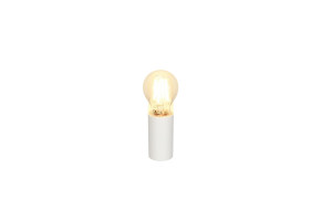 PRATELLA - Nowoczesna lampa ścienna 1xE27 - kolor biały
