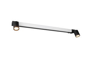 ENRICO IP44 - Nowoczesna lampa ścienna 1xLED zintegrowany 2300-3000-4000K - kolor czarny