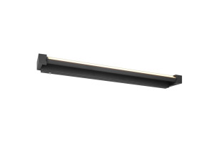 FABRIZIO IP44 - Ścienna lampa łazienkowa 1xLED zintegrowany 2300-3000-4000K - kolor czarny