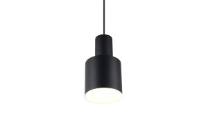 AGUDO - Wisząca lampa nowoczesna 1xE27 - kolor czarny