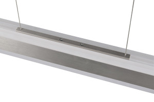 ARCOLA - Nowoczesna lampa wisząca 1xLED zintegrowany 2300+3000+4000K - kolor srebrny i odcienie srebra