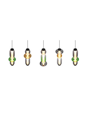 MINERVA - Nowoczesna lampa wisząca 5xLED zintegrowany 4000K