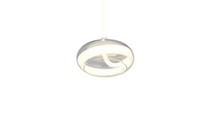 TARSIA - Wisząca lampa nowoczesna 1xLED zintegrowany 4000K - kolor biały