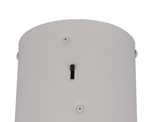 KEATON - Nowoczesna lampa wisząca 1xLED zintegrowany 2300-3000-4000K - kolor szary i odcienie szarości