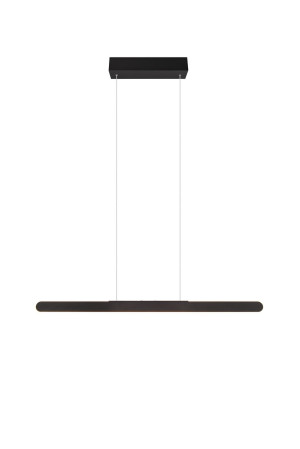 HELIOS - Nowoczesna lampa wisząca 1xLED zintegrowany 2700-6500K - kolor czarny
