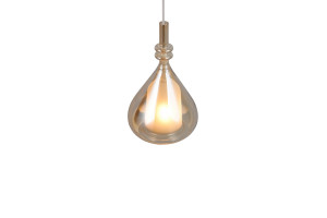 ALDEA - Wisząca lampa nowoczesna 1xE14 - kolor biały