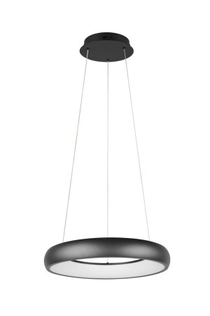 CARDONA 46 - Nowoczesna lampa wisząca 1xLED zintegrowany 2300-3000-4000K - kolor czarny