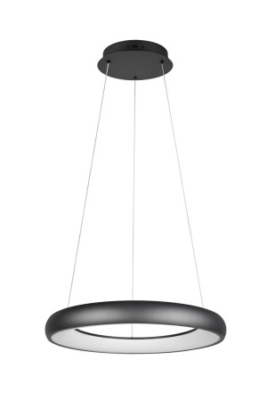 CARDONA 62 - Nowoczesna lampa wisząca 1xLED zintegrowany 2300-3000-4000K - kolor czarny