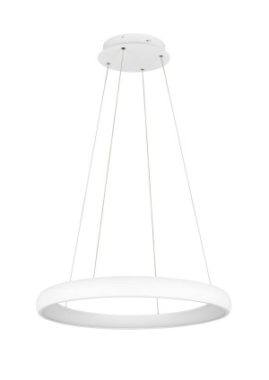 CARDONA 75 - Nowoczesna lampa wisząca 1xLED zintegrowany 2300-3000-4000K - kolor biały