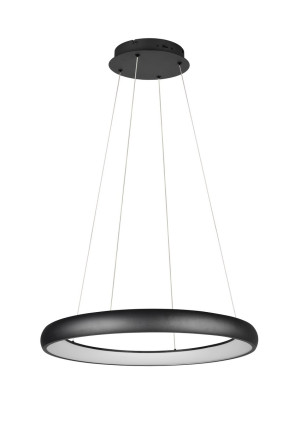 CARDONA 75 - Nowoczesna lampa wisząca 1xLED zintegrowany 2300-3000-4000K - kolor czarny