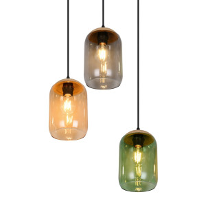CORK - Wisząca lampa nowoczesna 3xE27