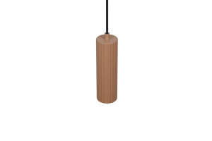 SOKA - Wisząca lampa nowoczesna 1xGU10 - kolor brązowy i odcienie brązu