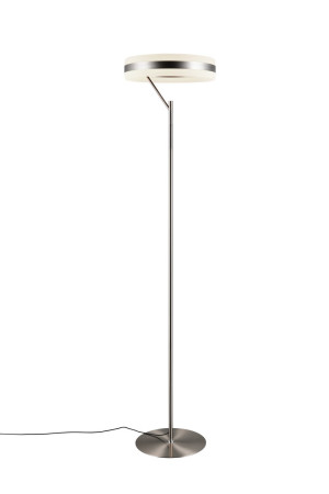 DIOS - Lampa podłogowa 1xLED zintegrowany 2300-4000K - kolor srebrny i odcienie srebra