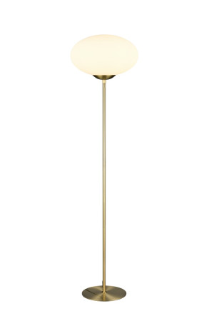 FOMENTO - Lampa podłogowa 1xE27 - kolor złoty i odcienie złota