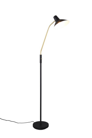TRAVELLER - Lampa podłogowa 1xE27 - kolor czarny