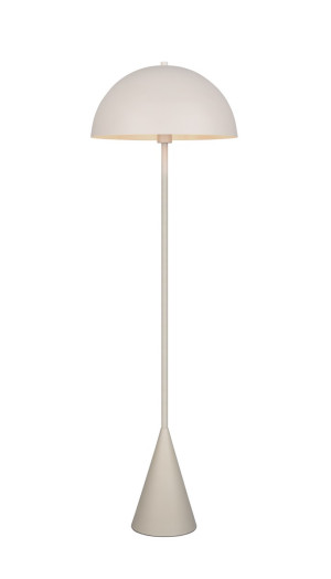 ALFIE - Lampa podłogowa 1xE27 - kolor szary i odcienie szarości