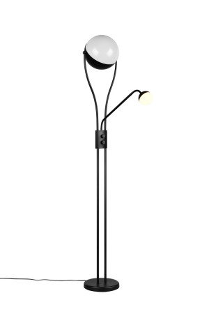 CHRIS - Lampa podłogowa 1xLED zintegrowany 3000K - kolor czarny