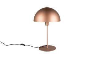NOLA - Lampa stołowa 1xE27 - kolor brązowy i odcienie brązu