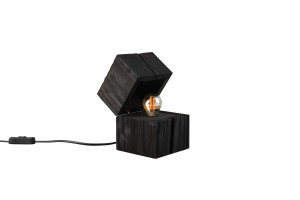 TREASURE - Lampa stołowa 1xE14 2700K - kolor czarny