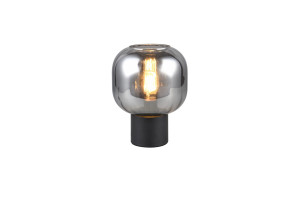 DIVA - Lampa stołowa 1xE27 - kolor czarny