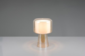 ROCKA - Lampa stołowa 1xE14 - kolor miedziany