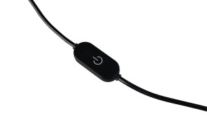 DIOS - Lampka biurkowa 1xLED zintegrowany 2300+3000+4000K - kolor czarny