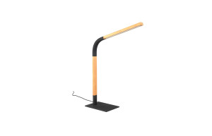 NORRIS - Lampa stołowa 1xLED zintegrowany 3000K - kolor czarny