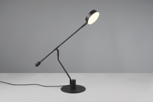 MANDURO - Lampa stołowa 1xLED zintegrowany 2700-4000-6500K - kolor czarny