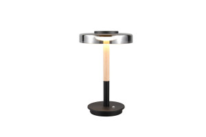 CELESTE - Lampa stołowa 1xLED zintegrowany 3000K - kolor czarny