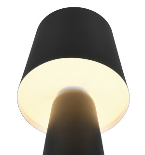 NUBIAN - Lampa stołowa 1xE27 - kolor czarny