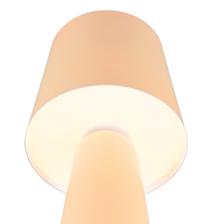 NUBIAN - Lampa stołowa 1xE27 - kolor beżowy