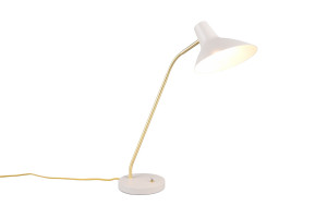 TRAVELLER - Lampa stołowa 1xE27 - kolor szary i odcienie szarości