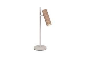 SOKA - Lampa stołowa 1xGU10 - kolor brązowy i odcienie brązu