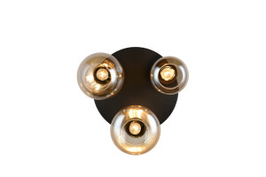 LUMINA - Nowoczesna lampa sufitowa 3xE14 - kolor czarny