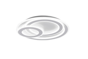 MITA - Nowoczesna lampa sufitowa 1xLED zintegrowany 2700-6000K - kolor biały