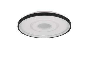 NAZAR - Nowoczesna lampa sufitowa 1xLED zintegrowany 3000K - kolor czarny